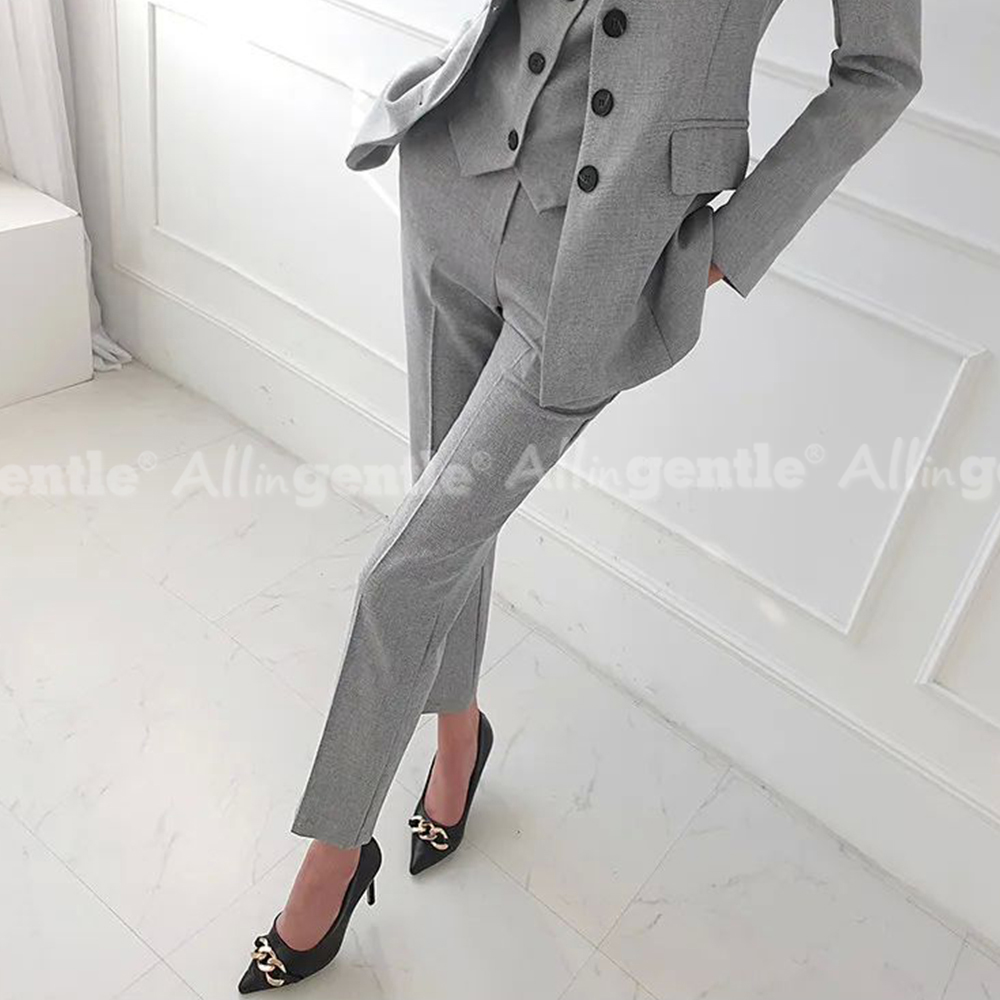 Womens Blazer - Allingentle Customized Women Pants Suits 3