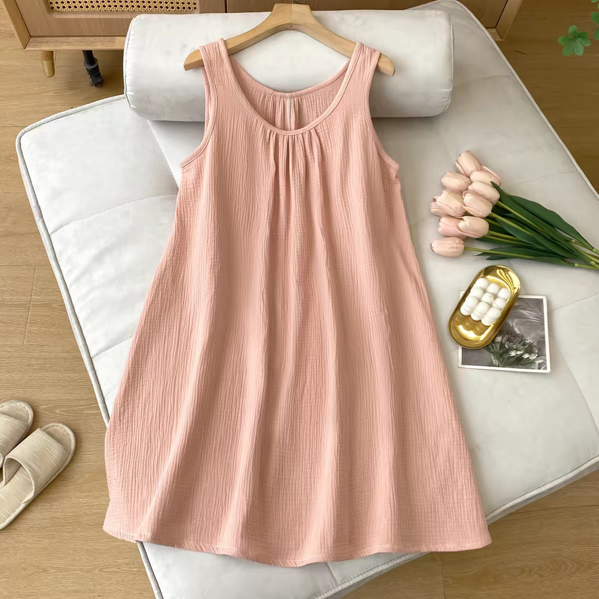 Summer Casual Women's Sleevele - огляд і ціна Midi Dress