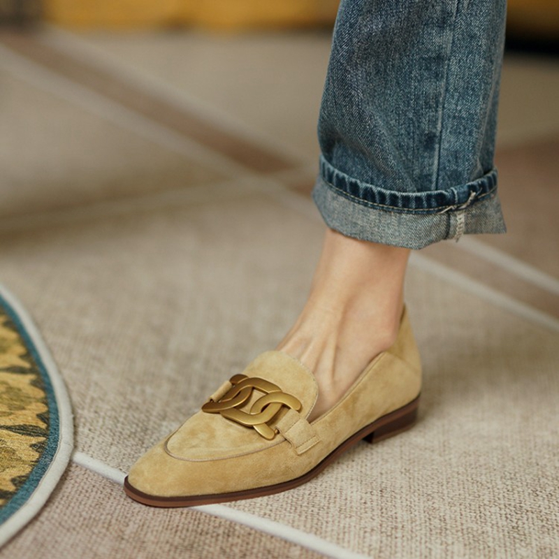 Suede Leather Women Loafers Sp - огляд і ціна Womens Heels