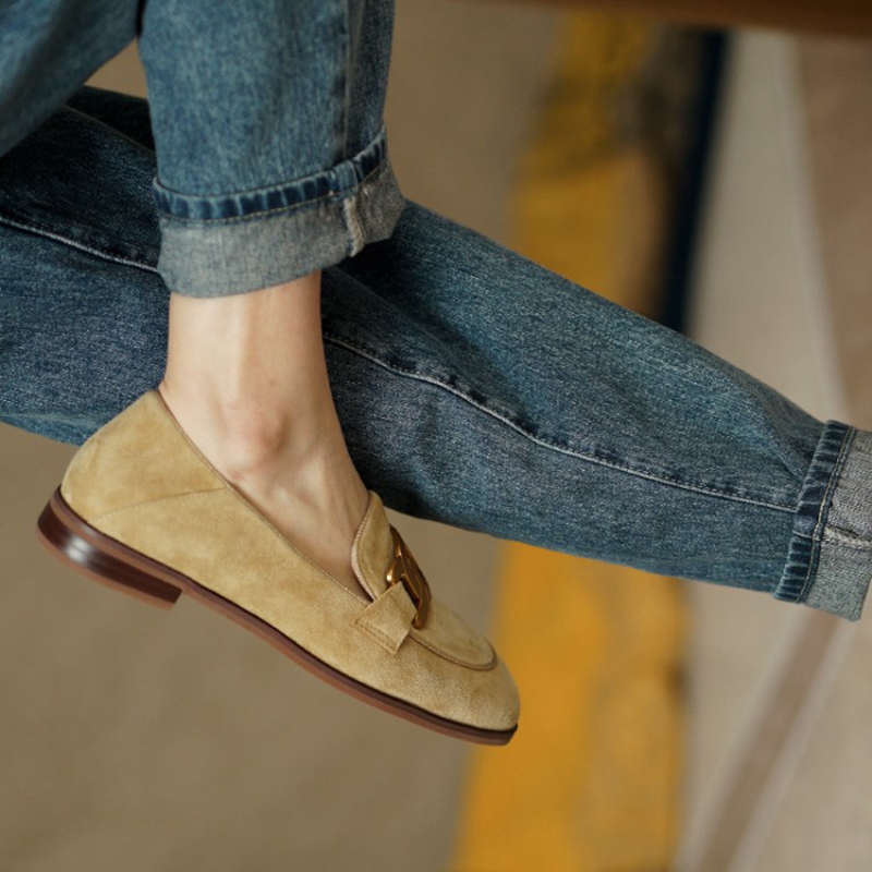 Suede Leather Women Loafers Sp - огляд і ціна Womens Heels