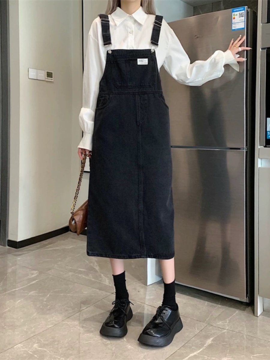 Slimming Mom Jeans Overalls Wo - огляд і ціна Midi Dress