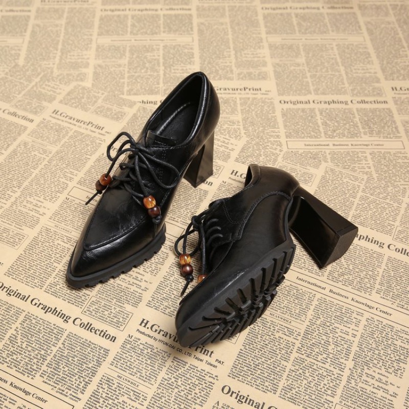 French Deep Mouth Block Heel S - огляд і ціна Pump Heel Block