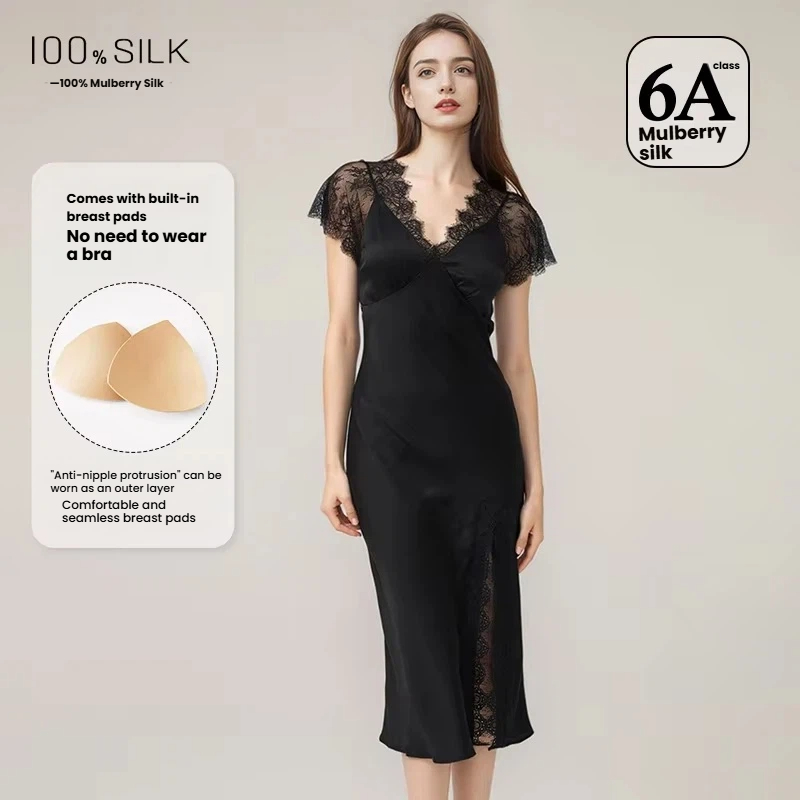 Women Sexy Lace Silk Nightdres - огляд і ціна Lace Dress
