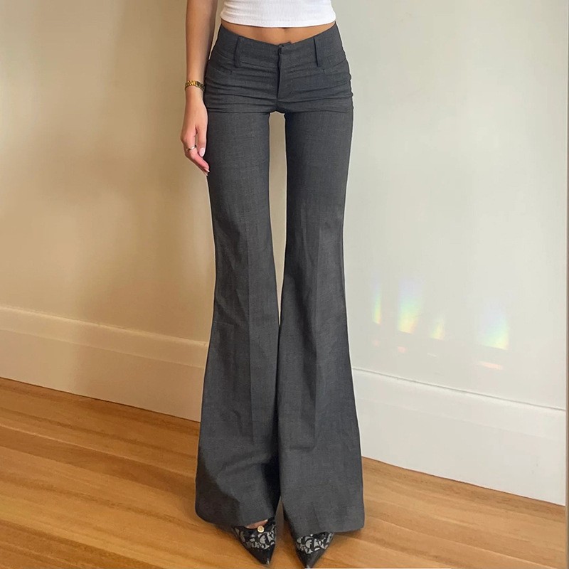 Grey Full Length Pants Micro F - огляд і ціна Tailored Trouser Wide