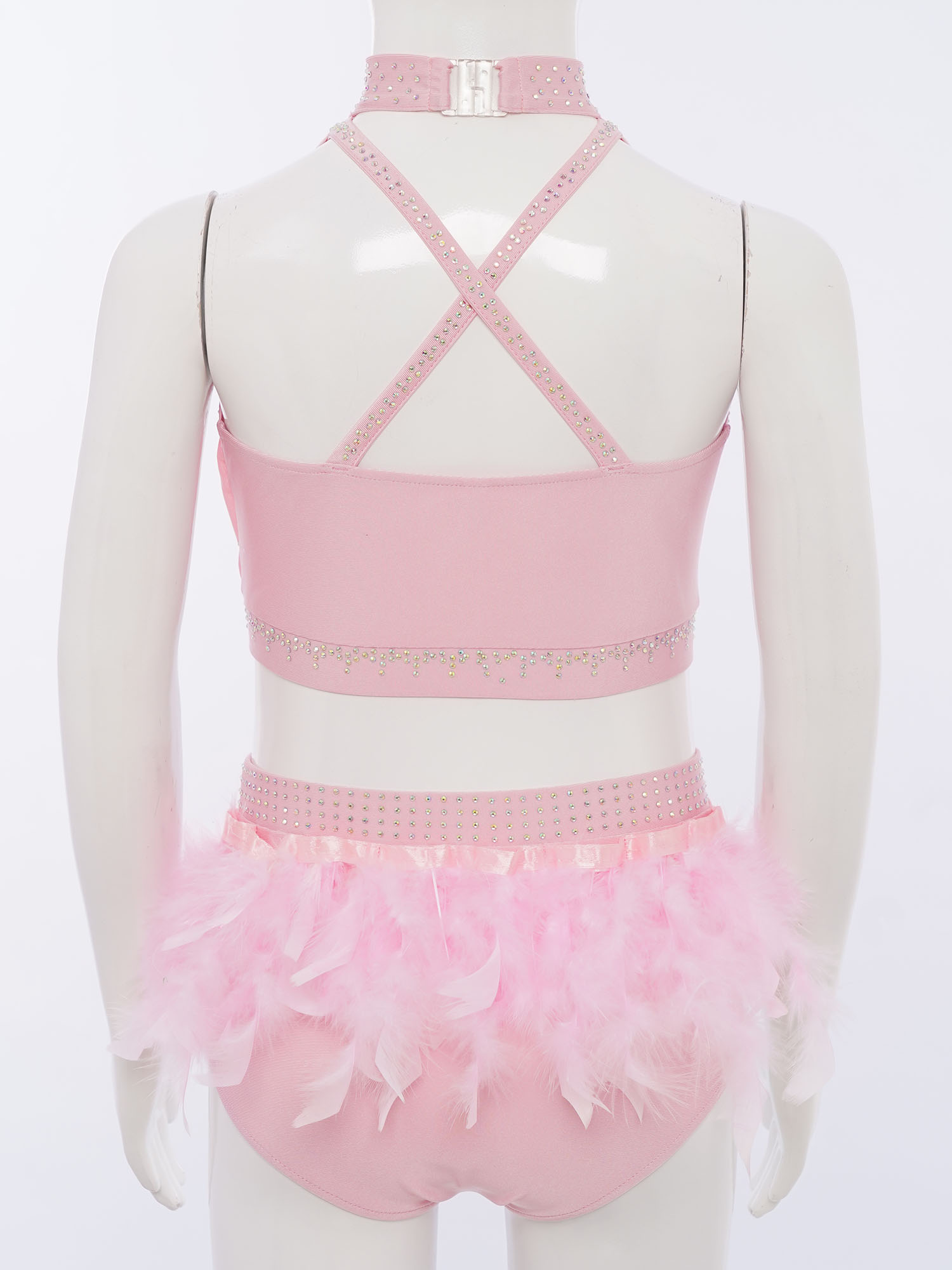 2Pcs Kids Girls Latin Jazz Dan - огляд і ціна Formal Skirt