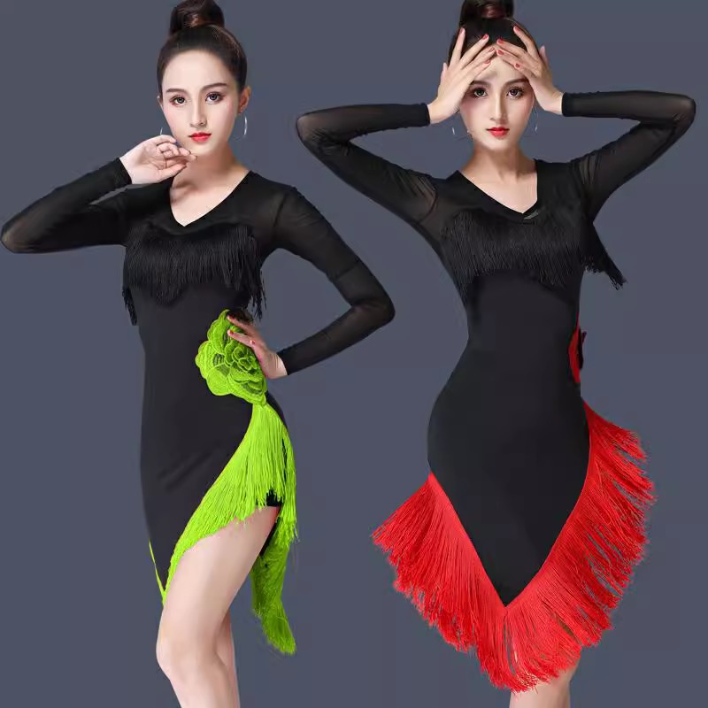 Long Sleeve Dress Women Dresse - огляд і ціна Women'S Red Formal Wear