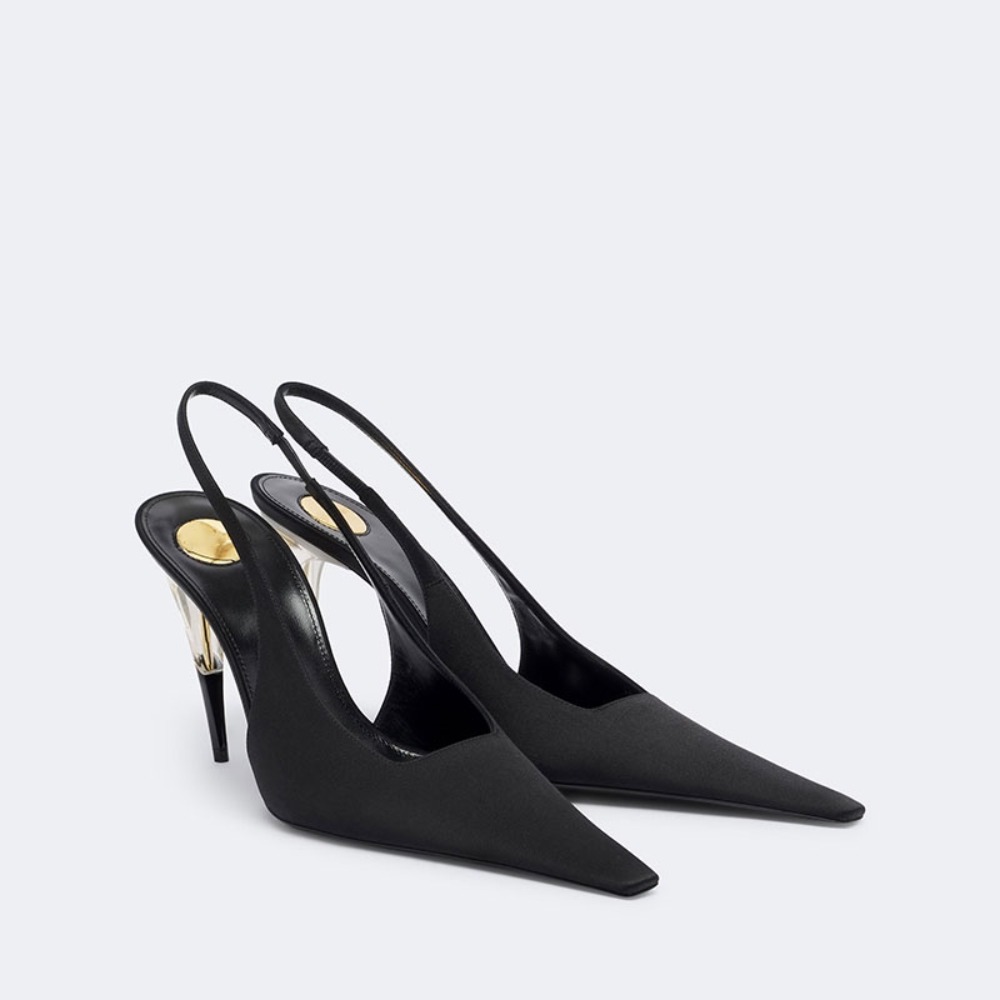 Women Satin Pointed‑Toe Stilet - огляд і ціна Formal Dress