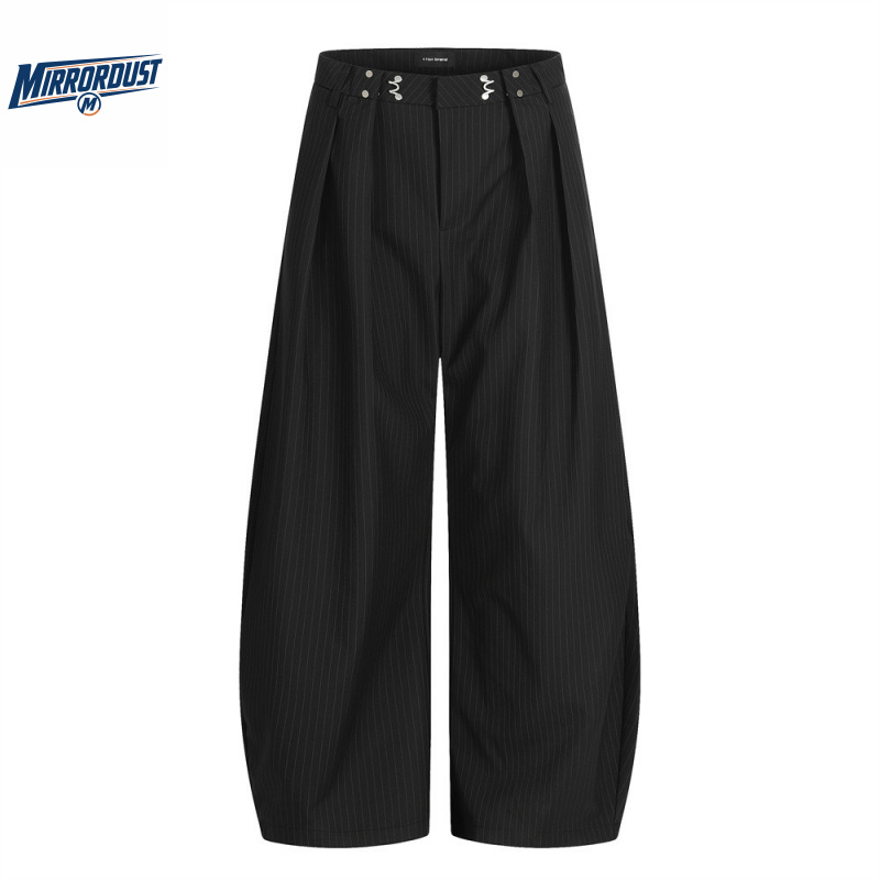 Men's Pinstripe Wide Leg Dress - огляд і ціна Tailored Trouser Wide