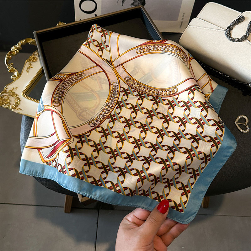 Luxury Female Square Scarf Cha - огляд і ціна Silk Blouse
