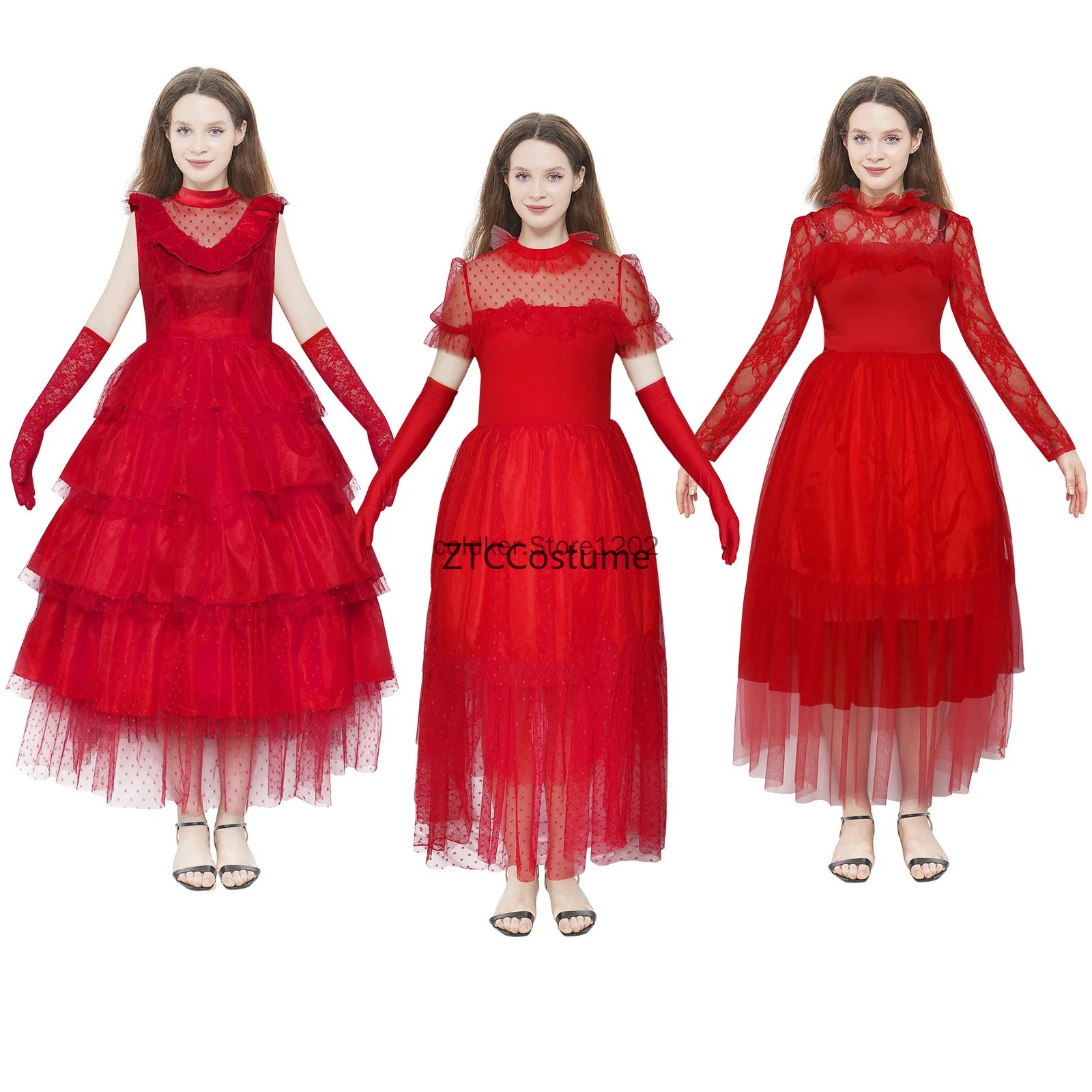 Lydia Deetz Cosplay Costume Go - огляд і ціна Evening Gown